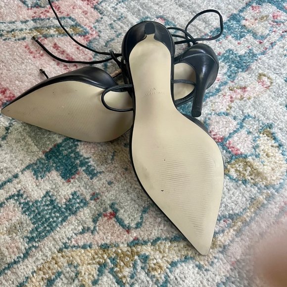 Nine West T-Strap Ankle Wrap Pump - Picture 3 of 3